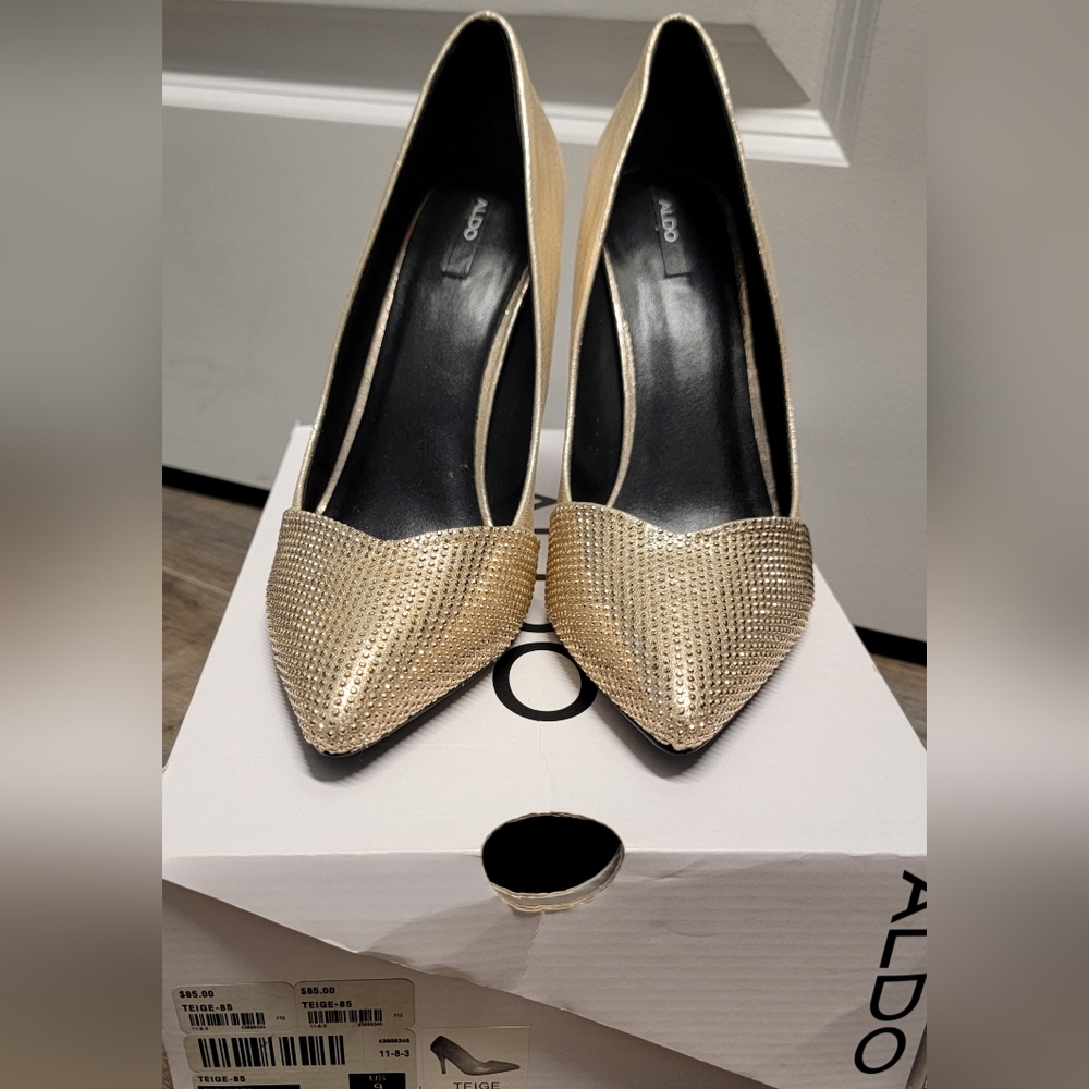 Aldo Gold Heels